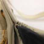 Gucci Shoulder Bag Vintage GG Logo White Navy AA NK — view 7