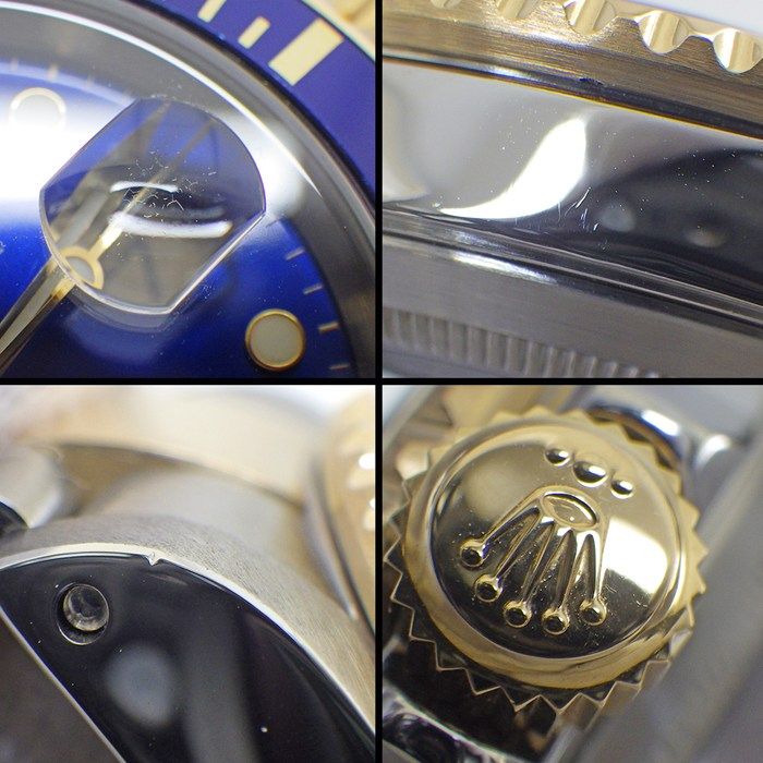 Rolex Watch Submariner Date P Number Luminous Index Hands Rotating Bezel Sunray — view 6