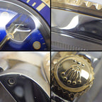 Rolex Watch Submariner Date P Number Luminous Index Hands Rotating Bezel Sunray — view 6