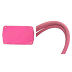 Prada Canapa M Canvas Tote Logo Pink — view 4