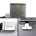 Chanel Watch Premier M Octagonal Black Dial Chain Bracelet Leather SS Quartz — view 5