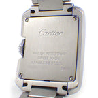 Cartier Watch Tank Anne Gray 11 Points Diamond Index Rectangular Silver — view 4