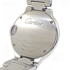 Cartier Watch Baron Blue SM Silver Dial Roman Index SS Quartz Analog — view 4