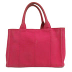 Prada Canapa Tote Canvas Logo Pink — view 3