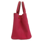 Prada Canapa Tote Canvas Logo Pink — view 2