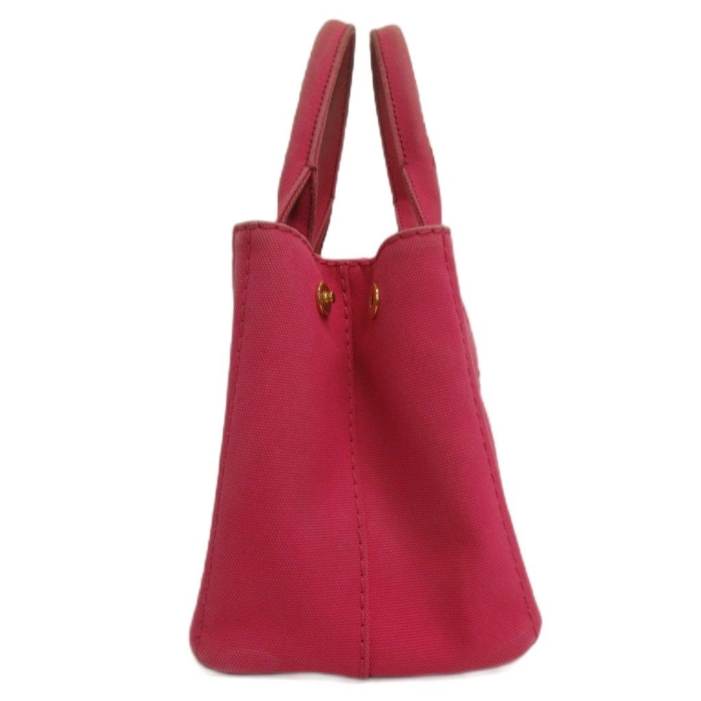 Prada Canapa Tote Canvas Logo Pink — view 2