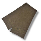 Fendi Scarf Zucca Pattern FF Logo Wool Brown — view 3