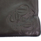 Loewe Anagram Leopard Tote Suede Calf Brown Black Print Vintage — view 4