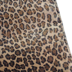 Loewe Anagram Leopard Tote Suede Calf Brown Black Print Vintage — view 9