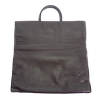 Loewe Anagram Leopard Tote Suede Calf Brown Black Print Vintage — view 3