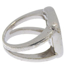 Hermes Series Corozo 925 Sterling Silver Shell Ring — view 6