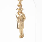 Chanel Mademoiselle CC Logo Earrings Gold — view 4