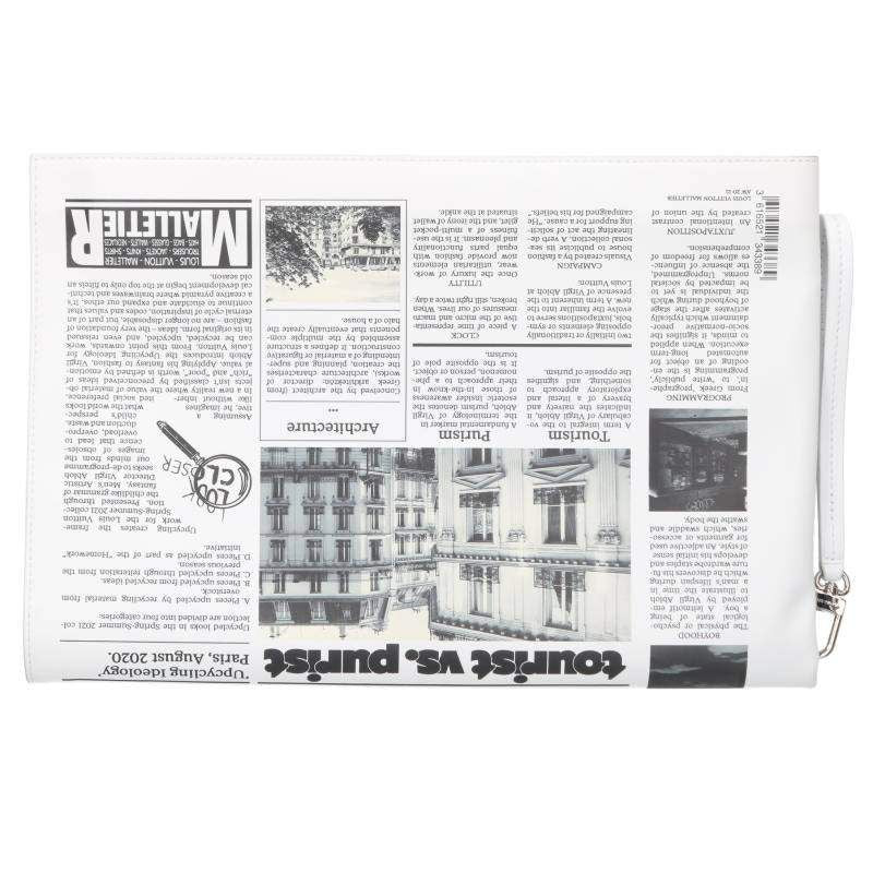 Louis Vuitton New Space All Over Pattern Leather Clutch — view 2