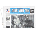 Louis Vuitton New Space All Over Pattern Leather Clutch