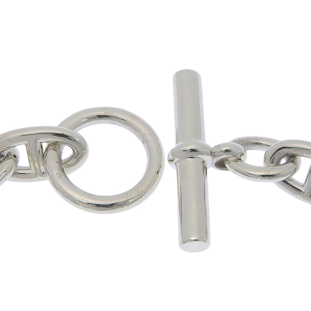 Hermes Chaine D'ancre GM 925 Sterling Silver Bracelet — view 5