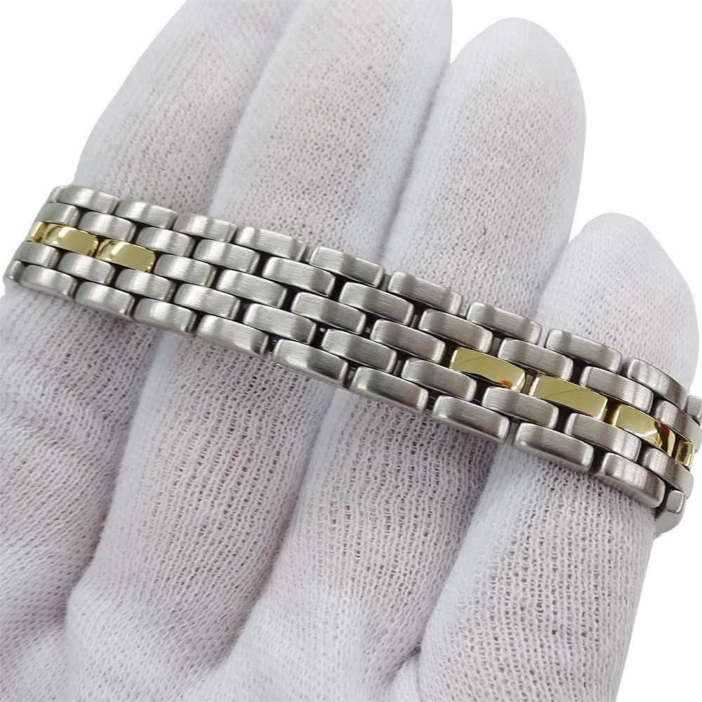 Cartier Watch Panther SM 1 Row Quartz Stainless Steel Gold YG Combination — view 6