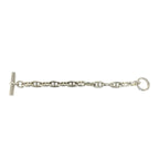 Hermes Chaine D'ancre GM 13 Frame Bracelet 925 Sterling Silver — view 5