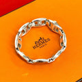 Hermes Vintage Cassiopeia Bracelet 925 Sterling Silver