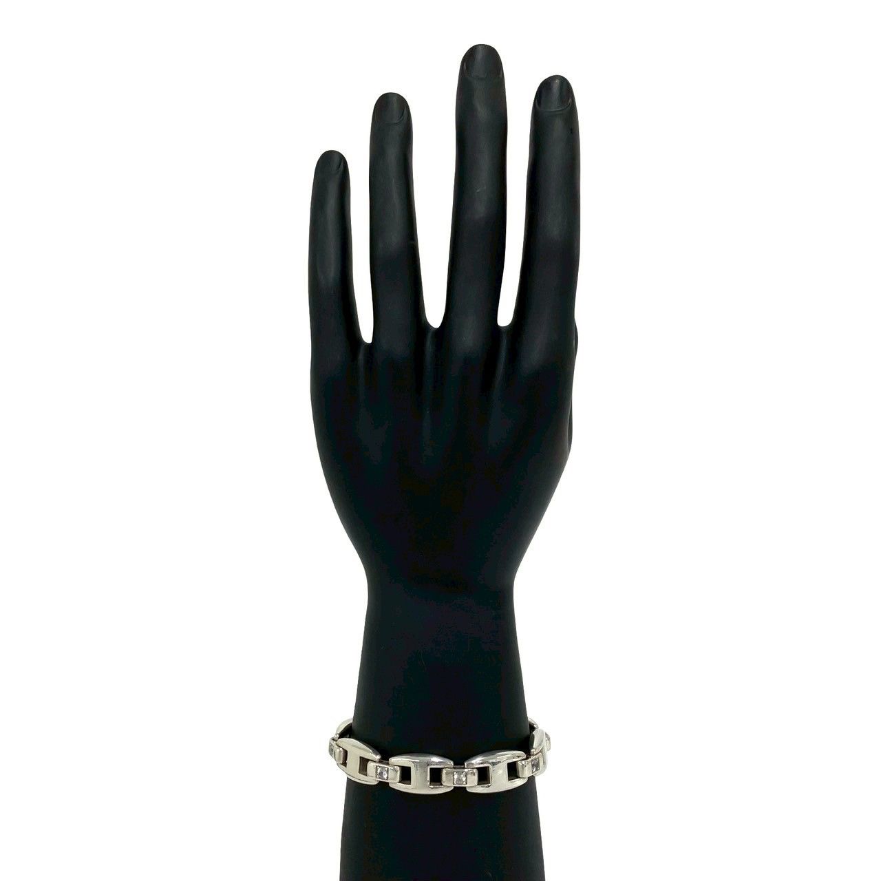 Hermes Vintage Cassiopeia Bracelet 925 Sterling Silver — view 2