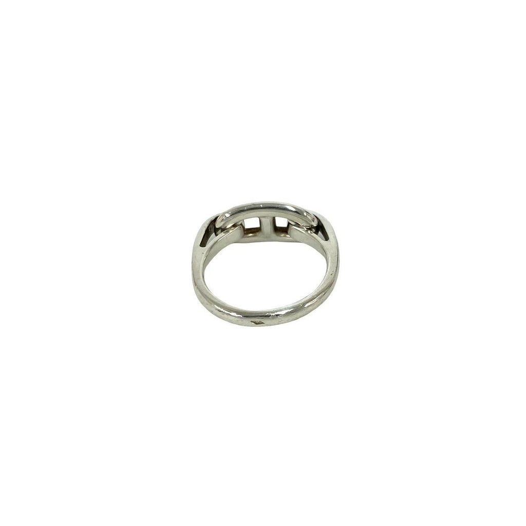 Hermes Chaine D'ancre Ring 925 Sterling Silver — view 6