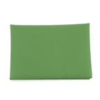 Hermes Coin Case Calvi Duo Vert Yucca Silver Epsom — view 3
