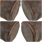 Louis Vuitton Papillon 30 Shoulder Bag Monogram Lambskin Brown — view 6
