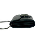 Gucci Dionysus Leather Chain Mini Shoulder Bag Pochette Crossbody Wallet Black — view 5