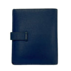 Hermes Bifold Wallet Bearn Compact Blue Thalassa Gold — view 2
