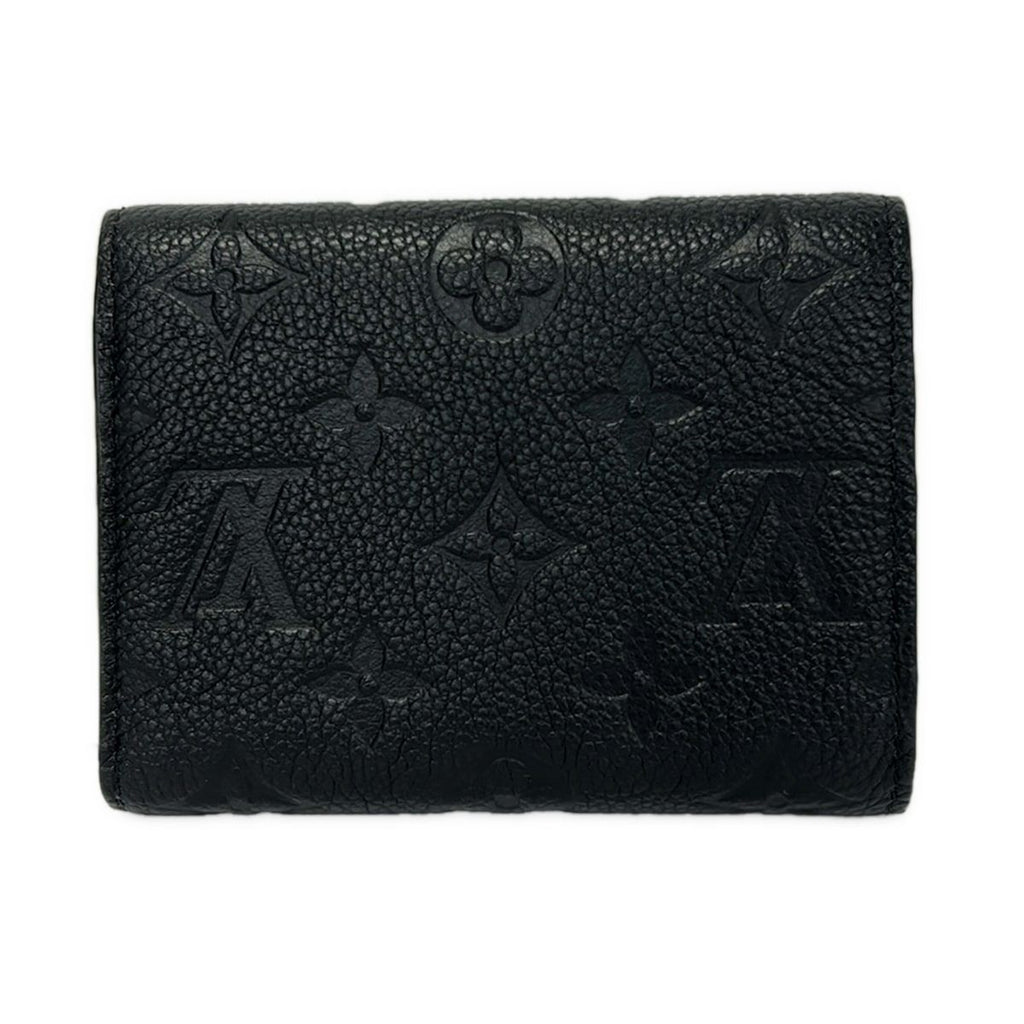 Louis Vuitton Trifold Wallet Monogram Empreinte Portefeuille Victorine Noir — view 2