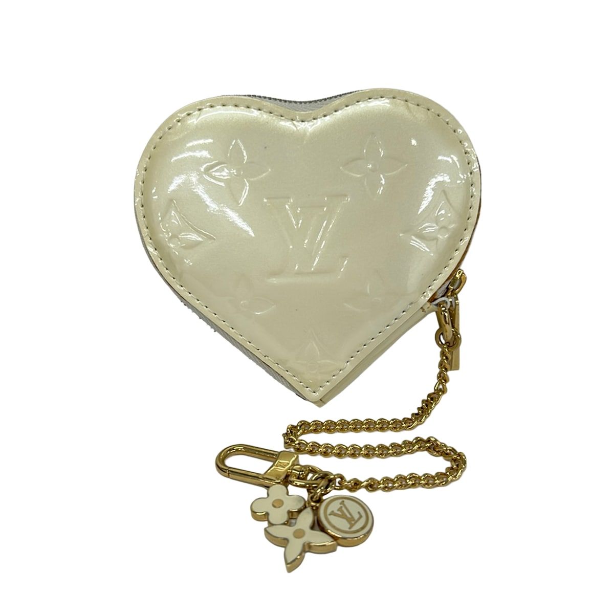 Louis Vuitton Coin Case Monogram Vernis Loulou Leather — view 2