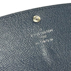 Louis Vuitton Wallet Epi Portefeuille Emily Andigo Blue Leather — view 6