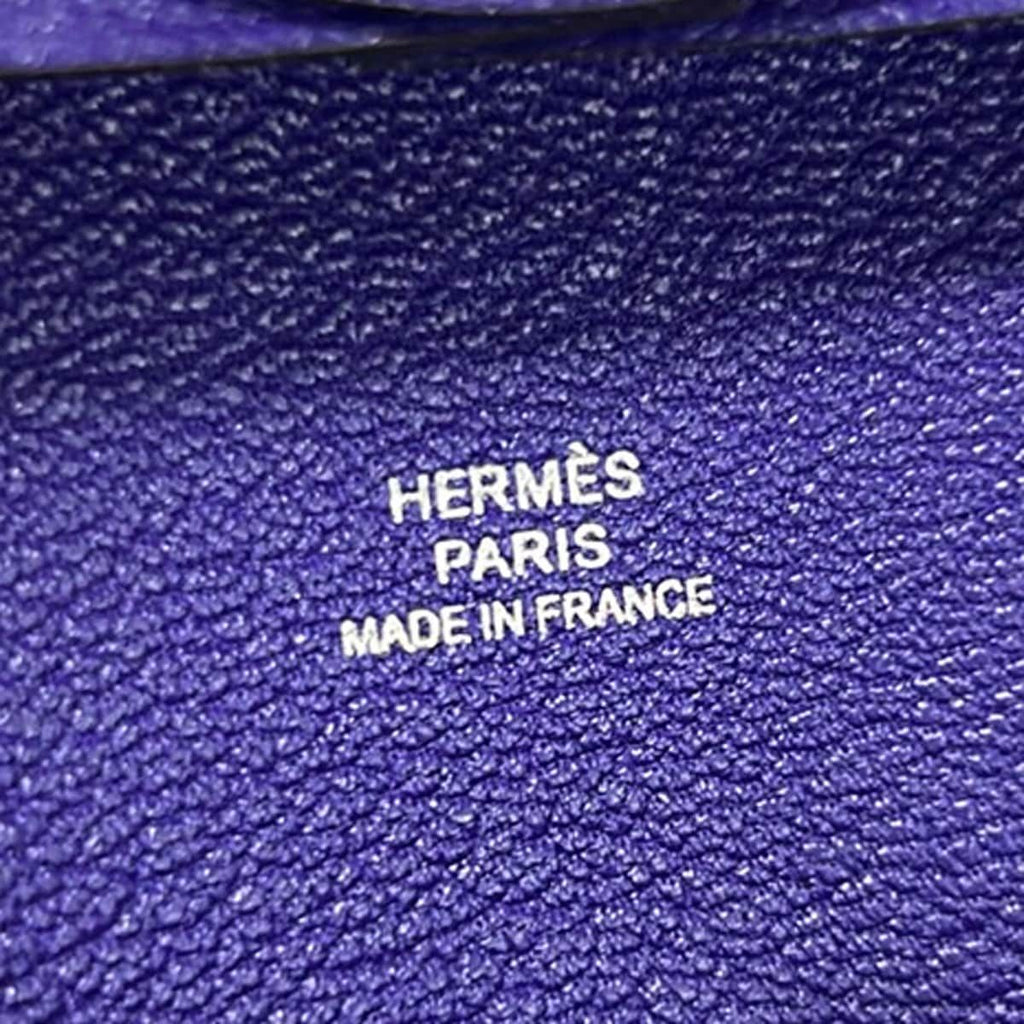 Hermes Coin Case Bastia Purple — view 4