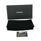 Chanel Wallet Lucky Clover Black Silver Leather — view 7