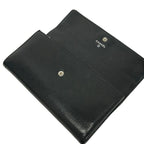 Chanel Wallet Lucky Clover Black Silver Leather — view 3