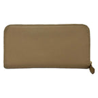 Prada Wallet Beige Zip Around Leather — view 2