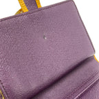 Louis Vuitton Bifold Wallet Epi Porte-Monnaie Vieviernova Jaune Leather — view 8