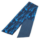 Hermes Maxy Twilly Cut Pasementerie String Decoration Tassel Pattern Long Scarf
