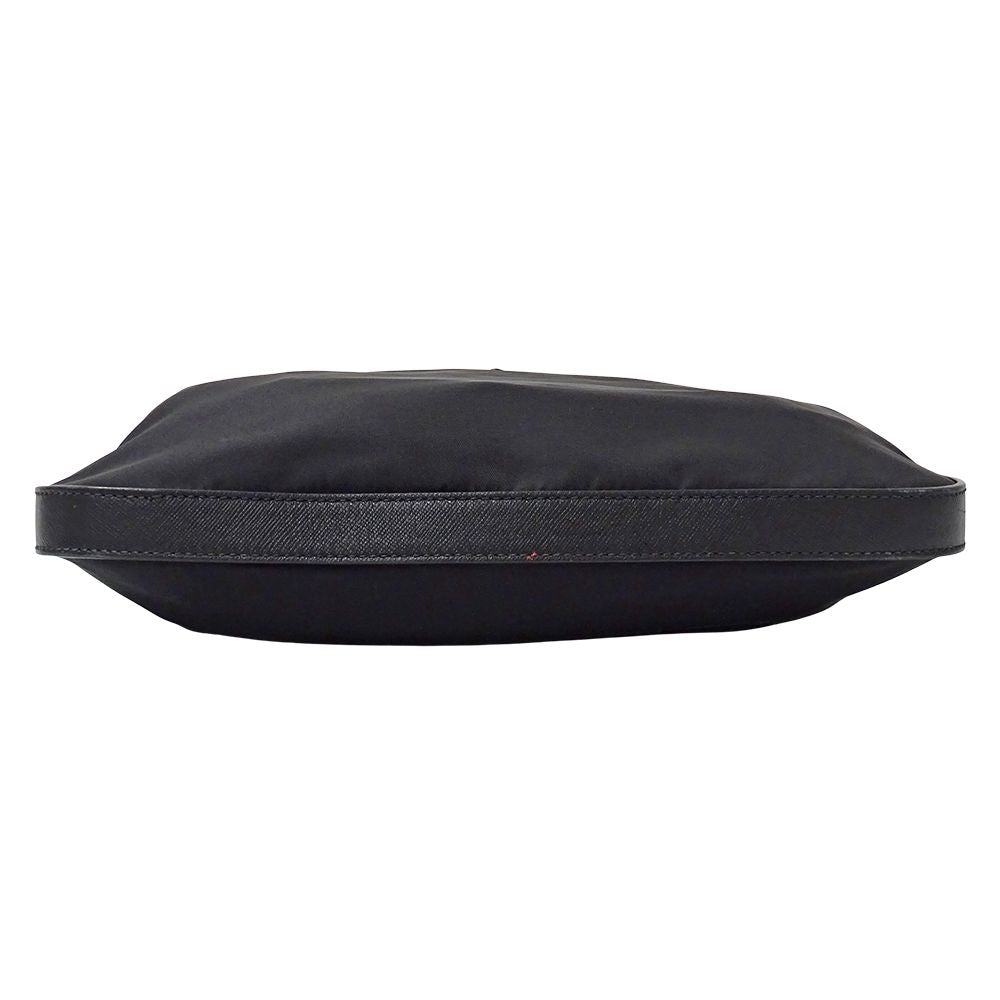 Prada Shoulder Bag Nylon Black Logo — view 3