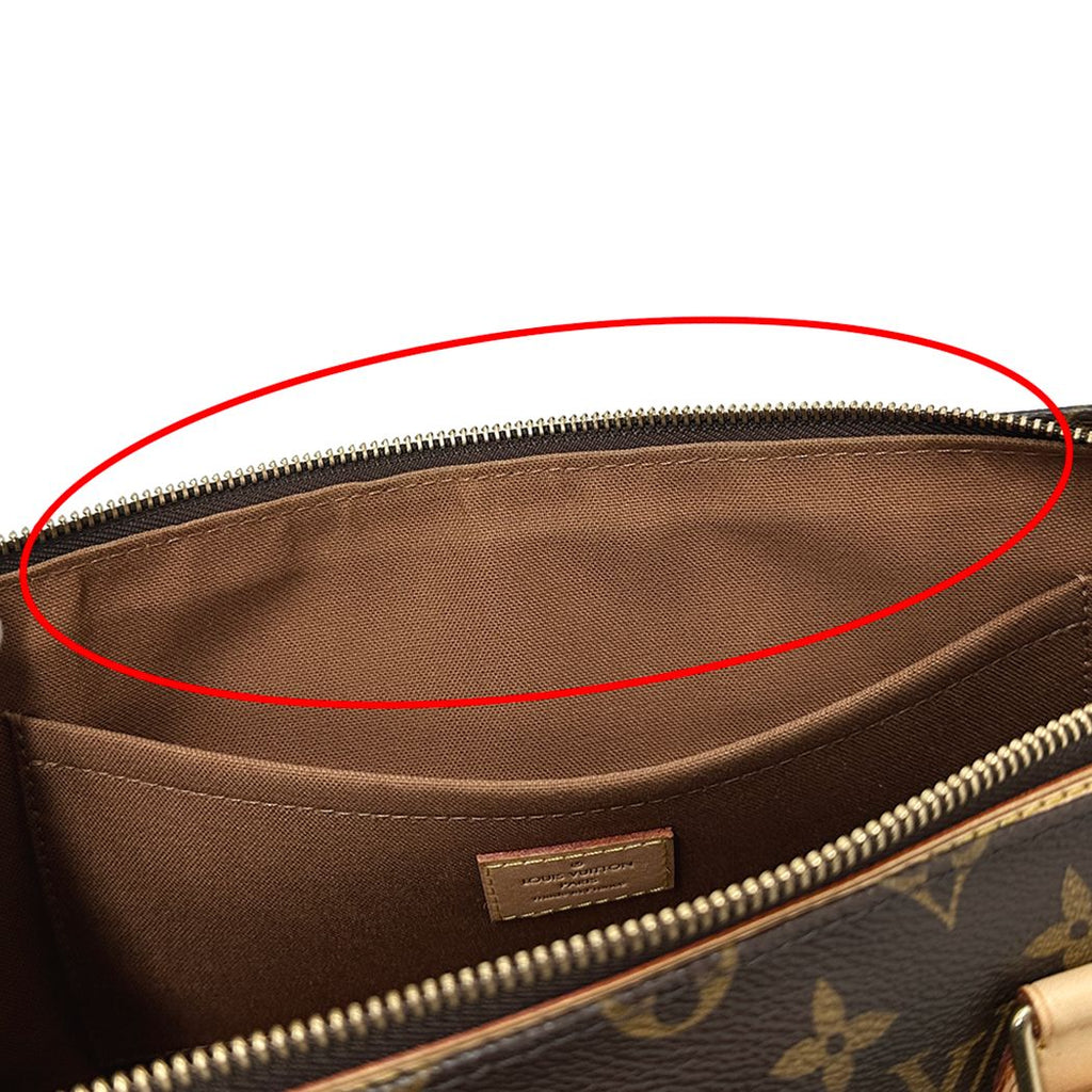 Louis Vuitton Bag Monogram Handbag Popincourt Brown — view 8