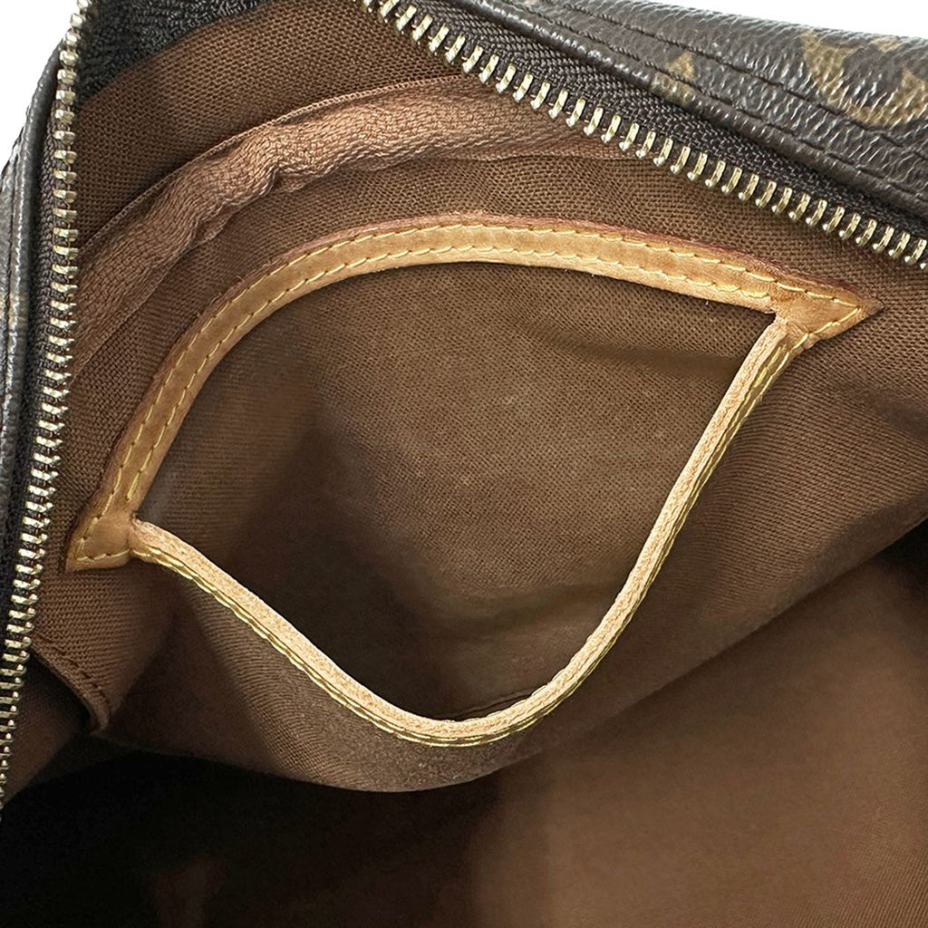 Louis Vuitton Monogram Shoulder Bag Montorgueil PM Brown — view 9