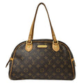 Louis Vuitton Monogram Shoulder Bag Montorgueil PM Brown