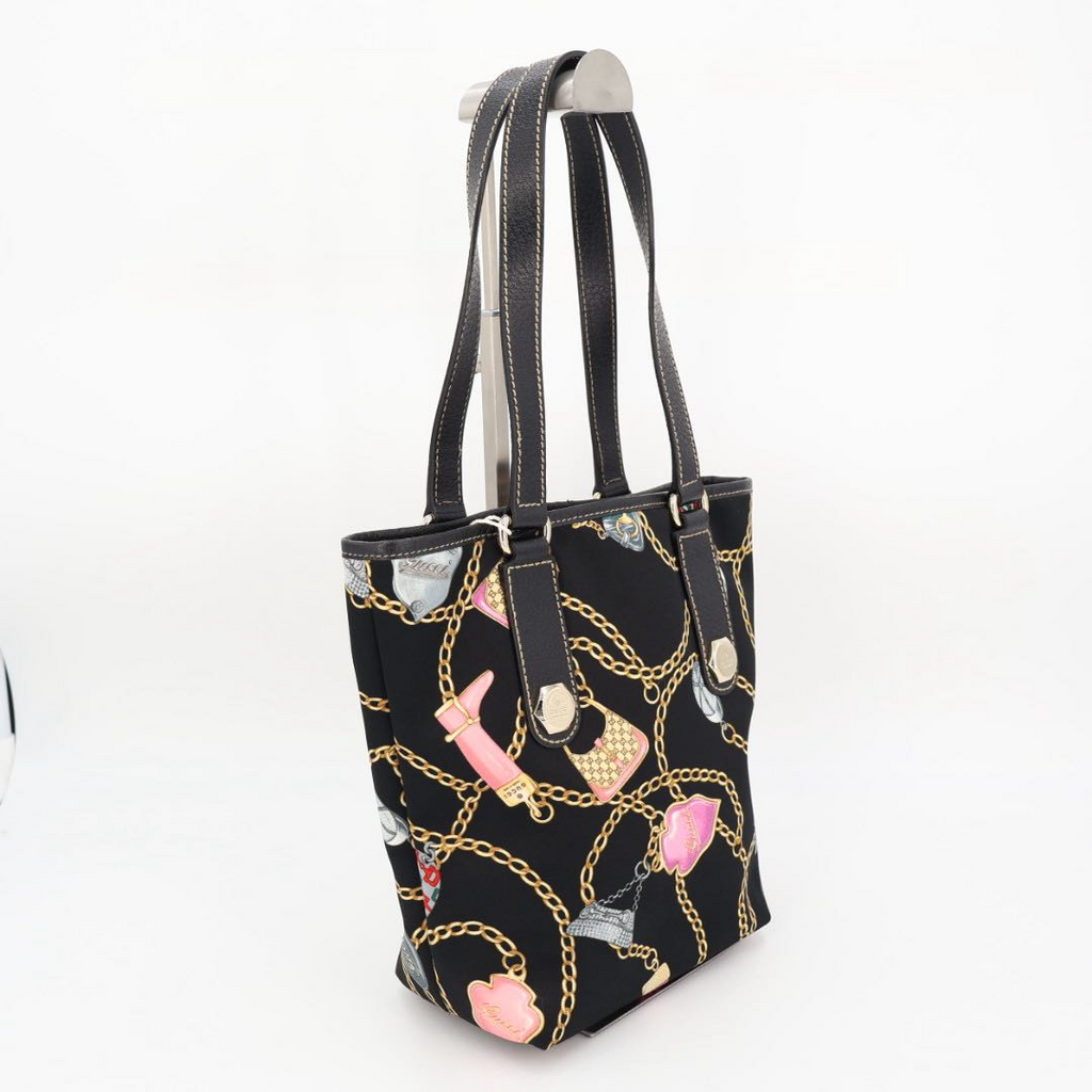 Gucci Chain Pattern Tote Shoulder