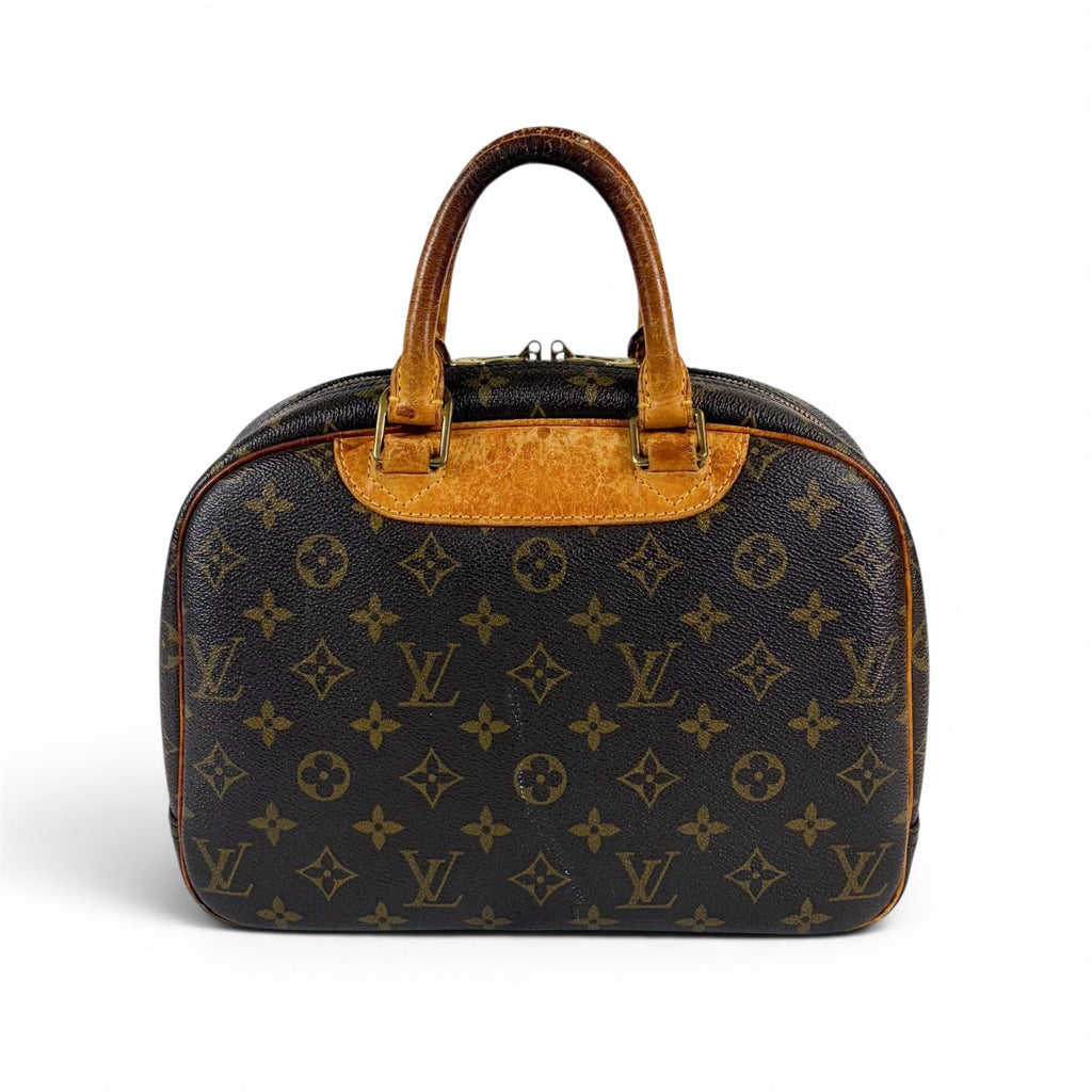 Louis Vuitton Tourville Top Handle Bag Handbag Brown Monogram Lambskin — view 3