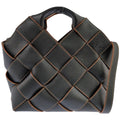 Loewe Woven Basket 2-Way Handbag Black