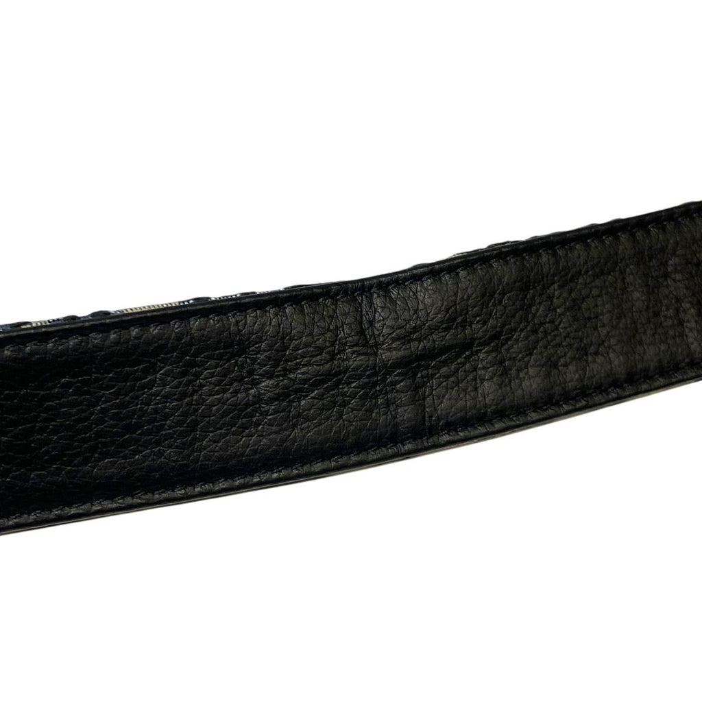 Dior Oplique Belt Jacquard Canvas Leather — view 9