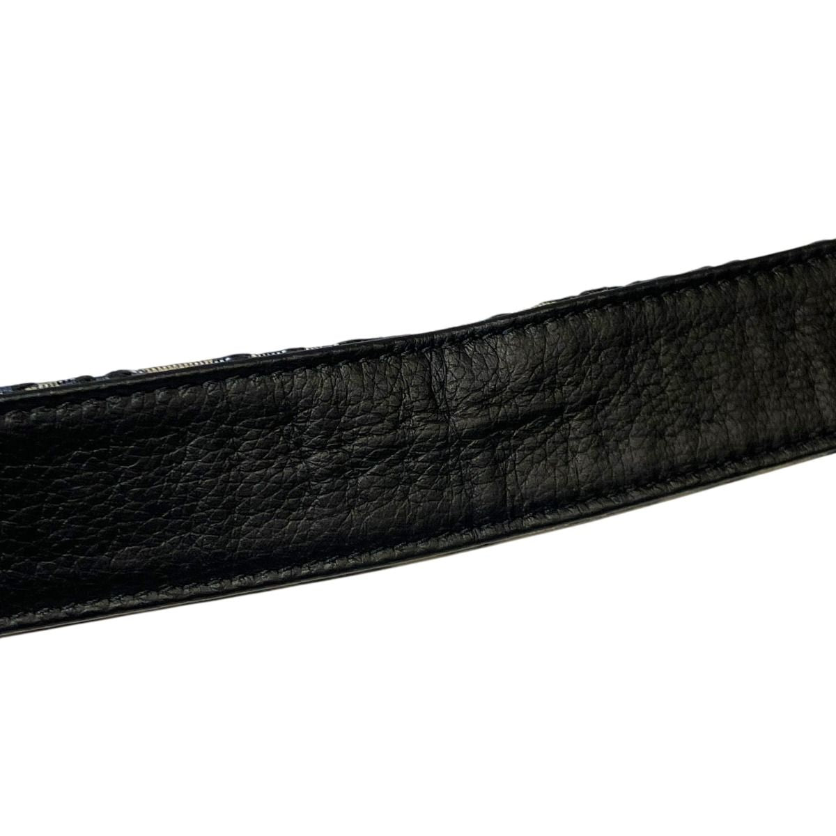 Dior Oplique Belt Jacquard Canvas Leather — view 9