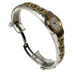 Hermes Clipper Watch SS Quartz White Dial — view 3