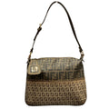 Fendi Zukka Zukki No Shoulder Bag Leather