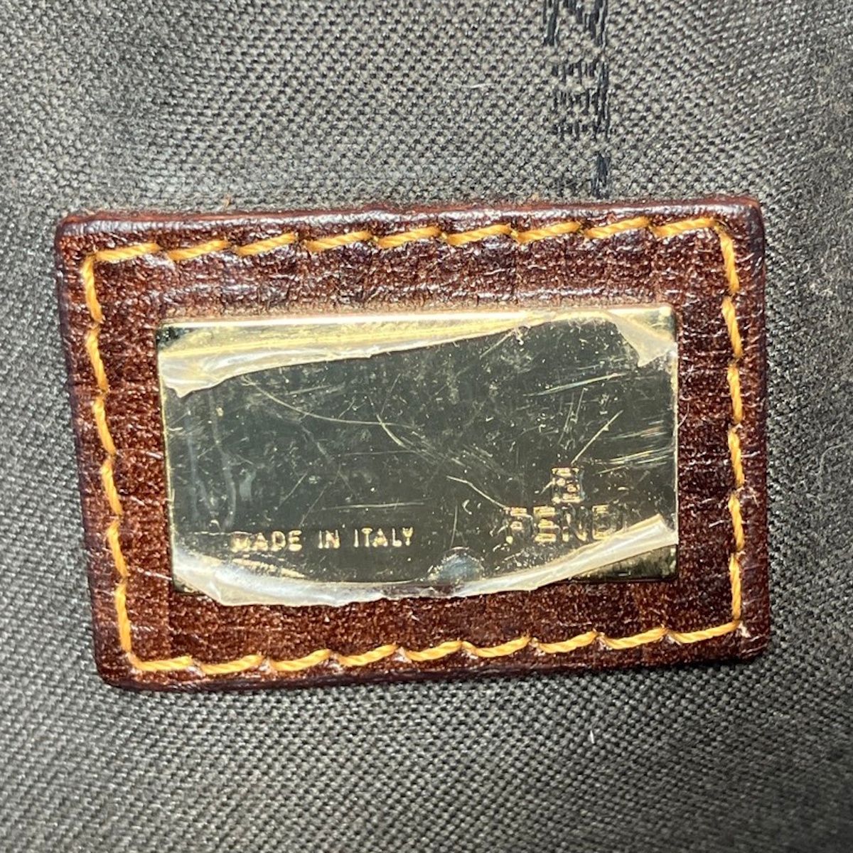 Fendi Zukka Zukki No Shoulder Bag Leather — view 4