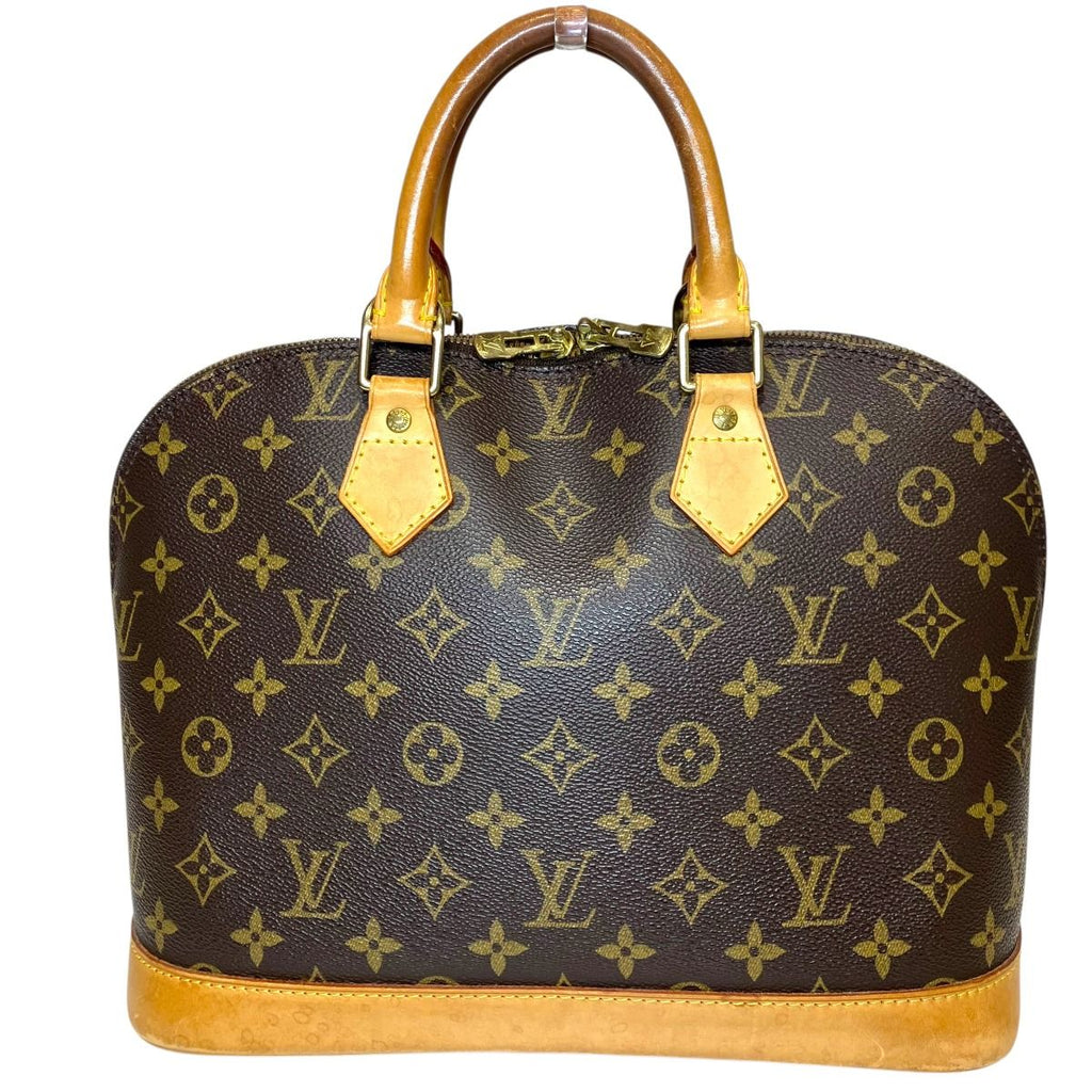 Louis Vuitton Alma Monogram Handbag Canvas — view 2